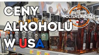 Ceny alkoholu w USA 2024 🍸 Wódka Whiskey Rum Gin Piwo Wino – Ile kosztują [upl. by Nurav626]