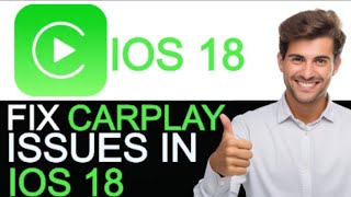 How to Fix Apple CarPlay Stopped Working After iOS 18 UPDATE  GUIDE [upl. by Vladi]