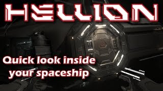 Hellion  A Quick look inside your ship [upl. by Nylcsoj632]