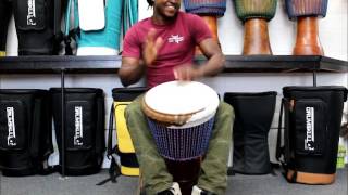 Drumskull Drums amp Bassidi Kone  Guinea Lenke Djembe [upl. by Pearlstein88]