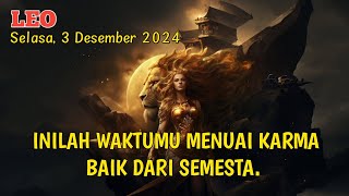 Leo♌ Tanda jika kamu di pilih semesta hari ini Desember 2024  Self Journey [upl. by Nave]