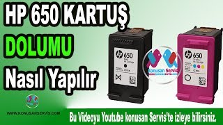 Hp 650 Kartuş Dolum Nasıl Yapılır Bölüm Bölüm 561 4K [upl. by Eemia977]