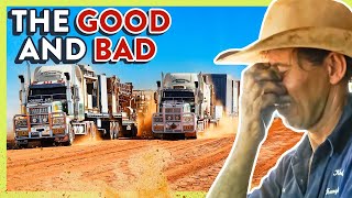 The Reality of Life as a Truck Driver  ONE HOUR of Outback Truckers [upl. by Perrin310]