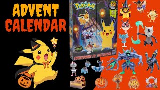 Halloween with Pokemon Toys Plus TrickorTreat ReadAlong [upl. by Auhel]