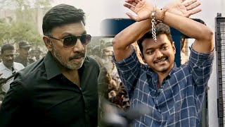 थलपति विजय को अरेस्ट करने के लिए सत्यराज अपने टीम के साथ आया  Mersal Hindi Dubbed Scene [upl. by Featherstone]