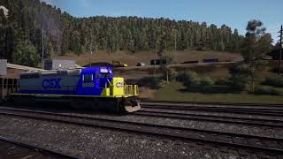 CSX Crazy 8s leads the Train in Elkhorn City [upl. by Inahc]