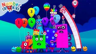 La SUMA  Aprende a sumar  Nivel 1  Dibujos animados para niños  Numberblocks en español [upl. by Nnylesor]