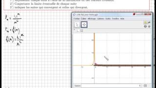 Terminale S suite limite  exercice 4  Déterminer graphiquement une limite  suite convergente [upl. by Jori326]