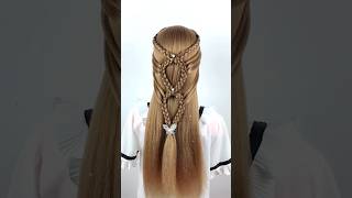 ✨Cute braid hairstyle for EideidhairstyleshairstyleshortscutehairstyleviralshortmohammadParvez [upl. by Ramona]