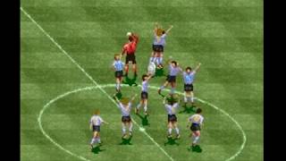 Argentina vs All Stars  FINAL MODO MUNDIAL HARD International Super Star Soccer  ISS 1994 SNES [upl. by Nivram93]