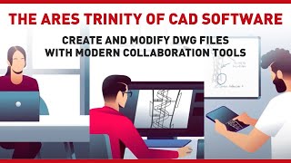 The ARES Trinity of CAD Software  Create and Modify DWG Files With Modern Collaboration Tools [upl. by Reinert483]