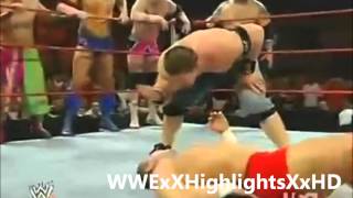 Randy Orton amp John Cena Vs Raw Roster Highlights HD  WWE Raw 31708 [upl. by Barhos]