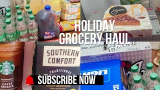 More grocery hauls for the holidays for our large family  Shopping on a budget [upl. by Zelten]