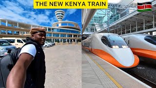 IS KENYA NEW TRAIN THE BEST IN AFRICA MOMBASA TO NAIROBIMUST WATCH [upl. by Haisej528]