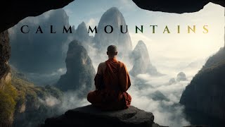 Calm Mountains  Tibetan Healing Relaxation Music  Ethereal Meditative Ambient Music [upl. by Ynnavoeg]