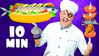 Bad Cook Song  More  Tigi Boo Kids Songs [upl. by Narod]