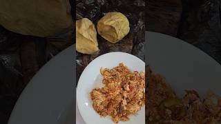 Egg Stew With Fante Kenkey food shorts [upl. by Ynaittirb]