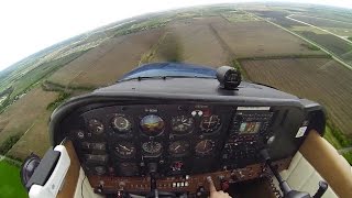 Full Length Flight  Touch amp Goes  Cessna 172 Skyhawk [upl. by Krute]