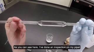 Calibration and Use of a Volumetric Pipet [upl. by Inaboy]