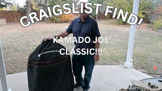 Found a Kamado Joe Classic Deal on Craigslist [upl. by Torrin992]