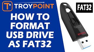 How to Format Any Drive as FAT32 [upl. by Llirrehs]