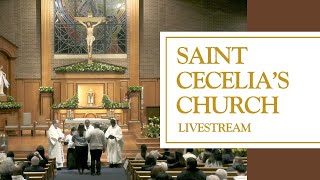 Daily Mass Saturday Oct 5✝️St Cecelia Church Livestream [upl. by Caressa]