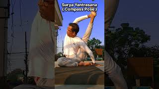 Yoga  Surya Yantrasana  Yoga Sudip 🕉️ shorts yoga suryayantra yogicpractices [upl. by Kire]