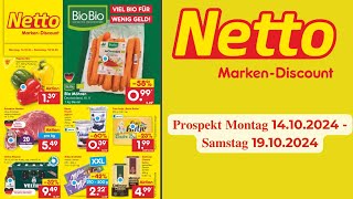 NETTO Prospekt  Angebote ab 14 OKTOBER 2024  ORIGINAL KATALOG [upl. by Amathiste]