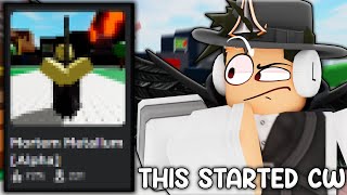 This Game STARTED Combat Warriors Roblox Mortem Metallum [upl. by Koosis]