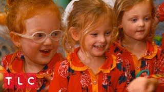 Christmas Morning at the Busby House  OutDaughtered [upl. by Zelten]