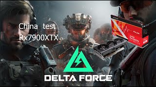 china test delta forcé RX7900XTX [upl. by Acker]