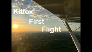 Kitfox First Flight [upl. by Atinod]