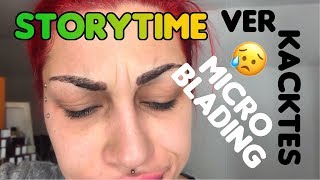 Tattoo im Gesicht Microblading  Wie konnte ich so dumm sein Storytime [upl. by Schertz268]