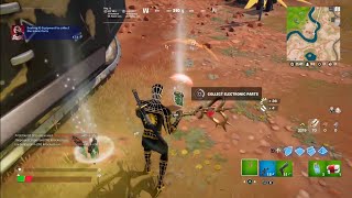 Fortnite  Receive Your Next Objective At Any Mole Team [upl. by Norreht261]