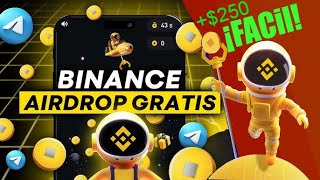 BINANCE LANZA SU PROPIO HAMSTER KOMBAT🔥 MOONBIX BOT DE TELEGRAM 🤑 JUEGA Y GANA SU FUTURO AIRDROP 🤑 [upl. by Irakuy821]