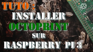 tuto  comment installer octoprint sur raspberry pi 3 [upl. by Shepard566]