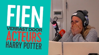 Fien verrast door Harry Potteracteurs  Mattie amp Wietze [upl. by Trometer428]