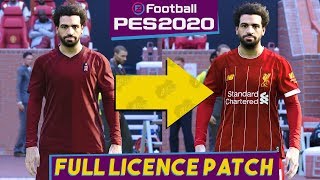 PES 2020 How to Install Official Team Names Kits Logos Leagues amp More PS4 [upl. by Meg]