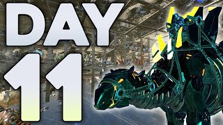 Defending my Modded Herbivore Island VS A FULL ALPHA TRIBE  ARK PvP FINALE [upl. by Einnahc]