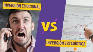 💥 ¿INVERSIÓN EMOCIONAL O INVERSIÓN ESTADÍSTICA📈 [upl. by Wie]