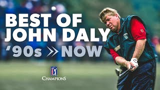 John Daly’s best shots and biggest moments from his career [upl. by Ayinat]