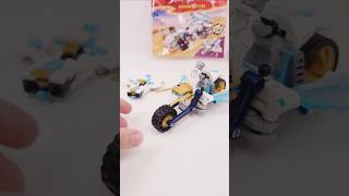 LEGO NINJAGO Zanes Dragon Power Vehicles vs Zane’s Ice Motorcycle❗ Comparison shorts  TBBS [upl. by Farland]