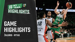 Žalgiris  Rytas  Game Highlights  20240414 [upl. by Kcirrag]