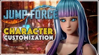 Jump Force Character Customization  First Look [upl. by Ardnalahs]