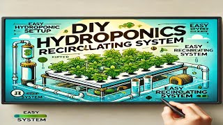 Hydroponics Training  Episode 15 DIY Hydroponic Recirculating SystemHydroponic Farming Training [upl. by Taber]