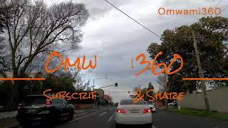 Drive from Kew to Toorak Melbourne Australia [upl. by Nett607]