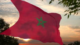 National Anthem of Morocco ✪ النشيد الوطني للمغرب Nationalhymne Marokko [upl. by Zellner]