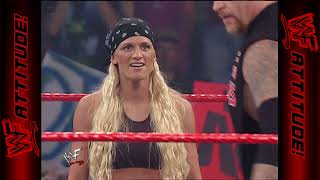 DDP vs Sara w Undertaker  RAW IS WAR 2001 [upl. by Bram426]