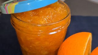 The Best and The Healthier Orange Marmalade Recipe 😍  46 [upl. by Corty850]