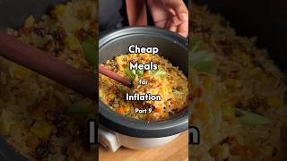 How to make the BEST Rice Cooker Fried Rice shorts [upl. by Ecniuq395]